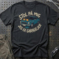 Stol På Mig - Jeg Er Garageejer T-Shirt-Beklædning-Garage Culture-Sort-S-Garage Culture Shop- garage - man cave - merchandise