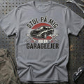 Stol På Mig - Jeg Er Garageejer T-Shirt-Beklædning-Garage Culture-Grå Sport-S-Garage Culture Shop- garage - man cave - merchandise