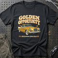 
Studebaker Golden Hawk 1956 – Golden Opportunity T-Shirt – Sort