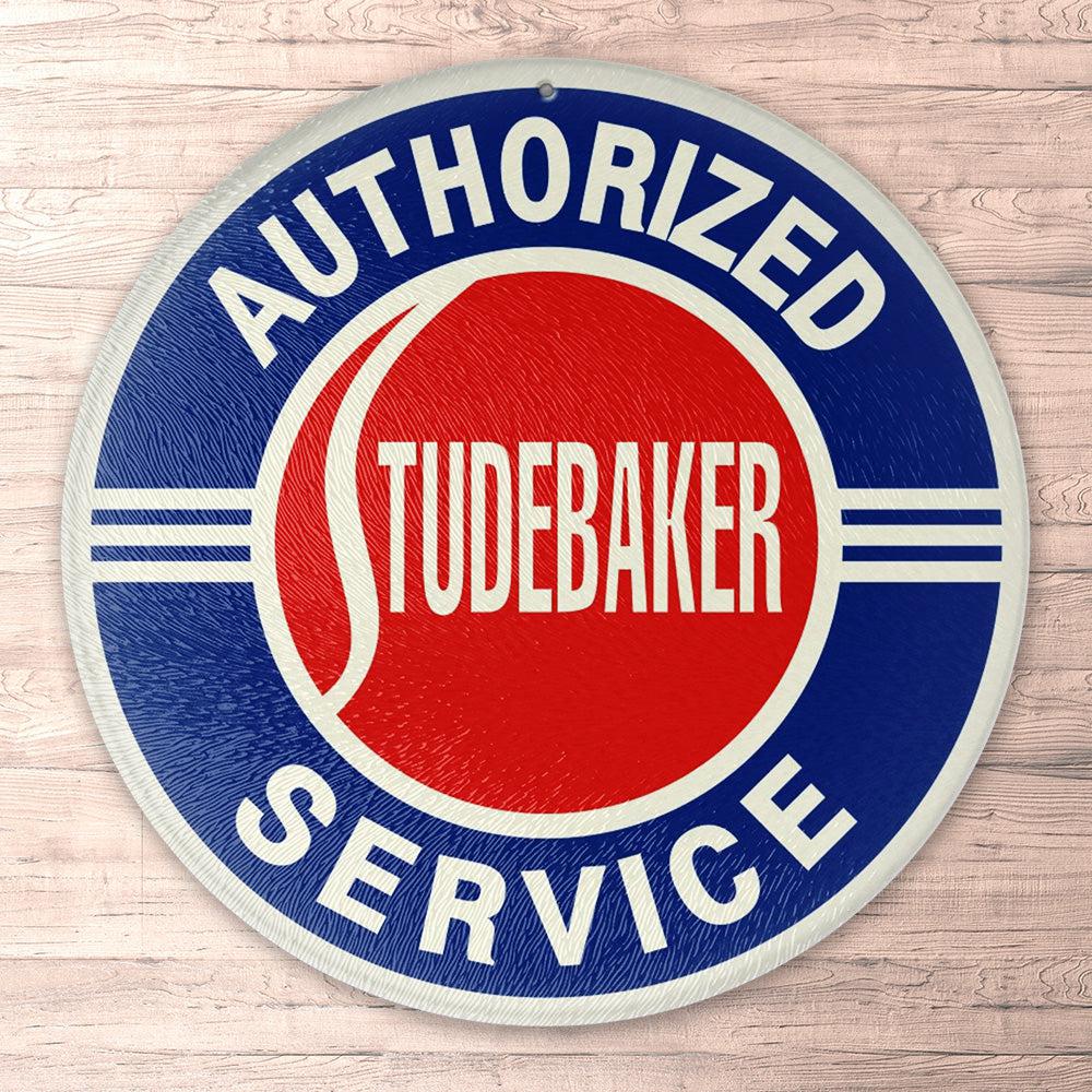 Studebaker Runde Skilte , Musemåtte Rundt , Kop Underlag, Underlagssæt-Runde Skilte-Studebaker-Garage Culture Shop- garage - man cave - merchandise