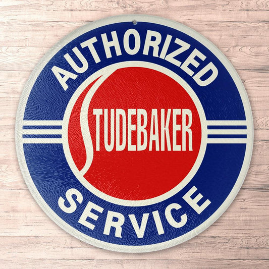 Studebaker Runde Skilte , Musemåtte Rundt , Kop Underlag, Underlagssæt-Runde Skilte-Studebaker-Garage Culture Shop- garage - man cave - merchandise