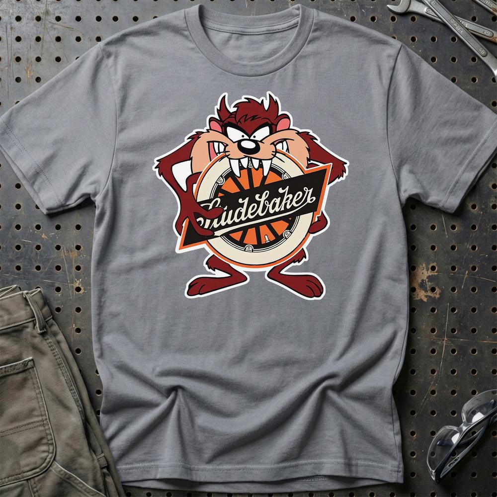 Studebaker TAZ T-Shirt-Beklædning-Studebaker-Grå Sport-S-Garage Culture Shop- garage - man cave - merchandise