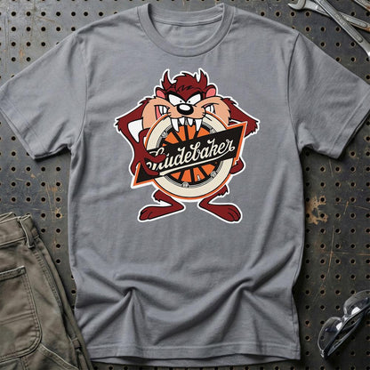 Studebaker TAZ Unisex T-Shirt , Bomuld-Beklædning-Studebaker-Grå Sport-S-Garage Culture Shop- garage - man cave - merchandise
