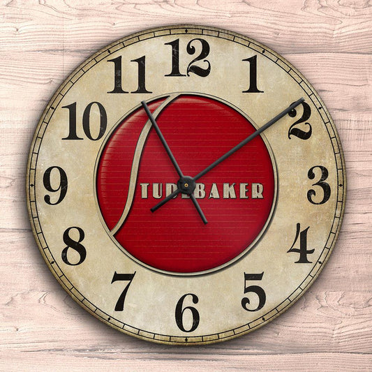 Studebaker Vægur Rundt-Clock-Studebaker-Garage Culture Shop- garage - man cave - merchandise