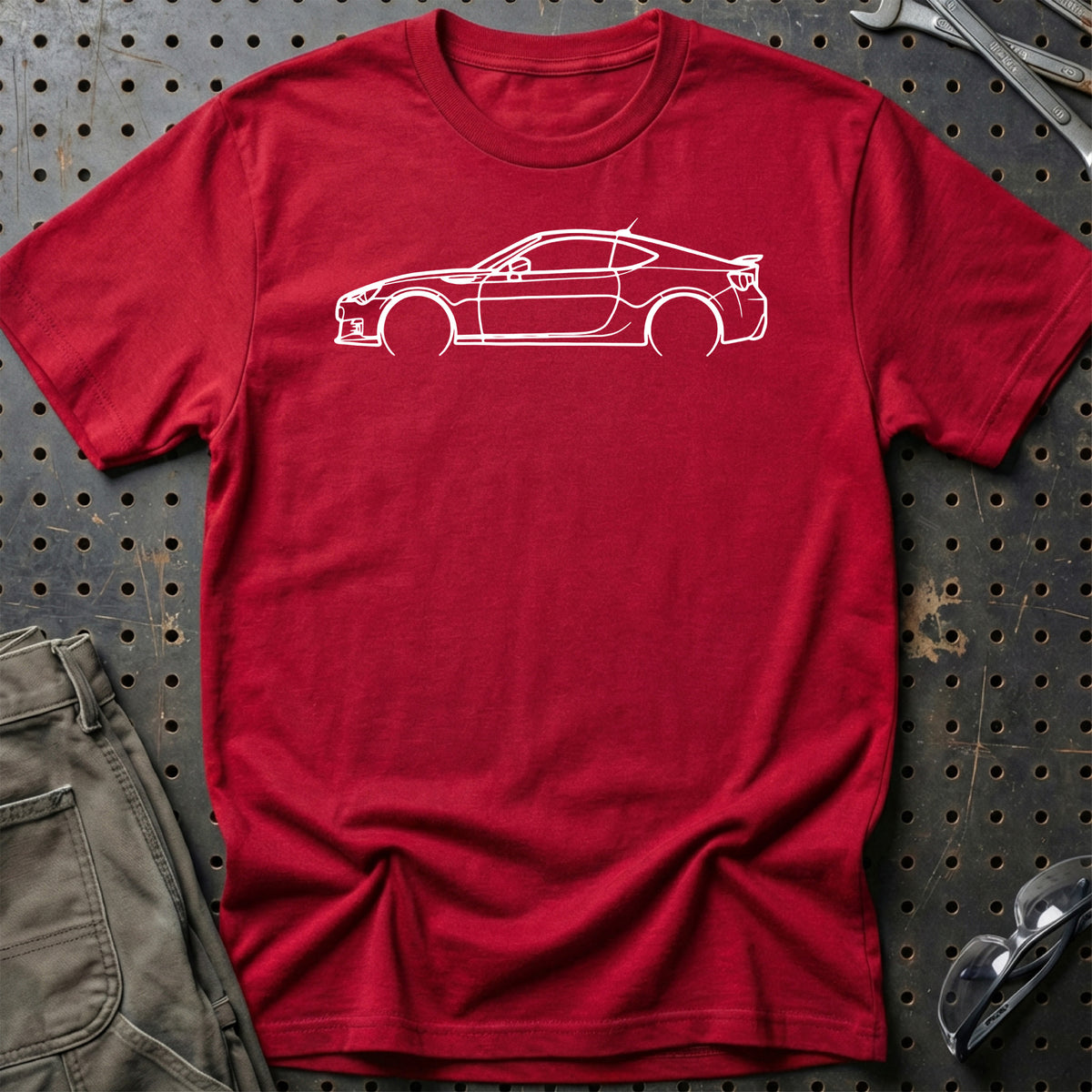 
Produktbillede af Subaru BRZ 2013 Outline T-Shirt