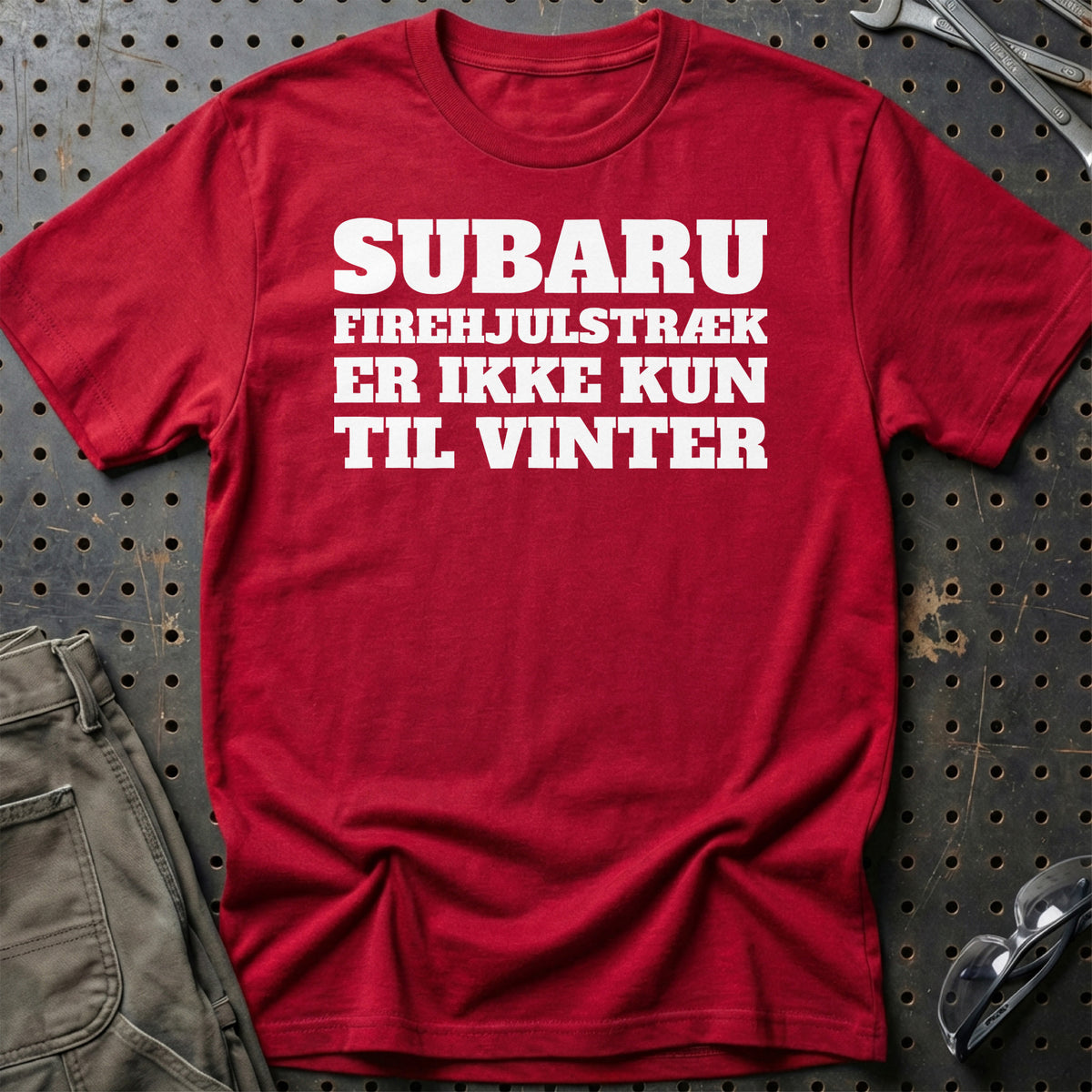 
Produktbillede af Subaru – Firehjulstræk Er Ikke Kun Til Vinter T-Shirt