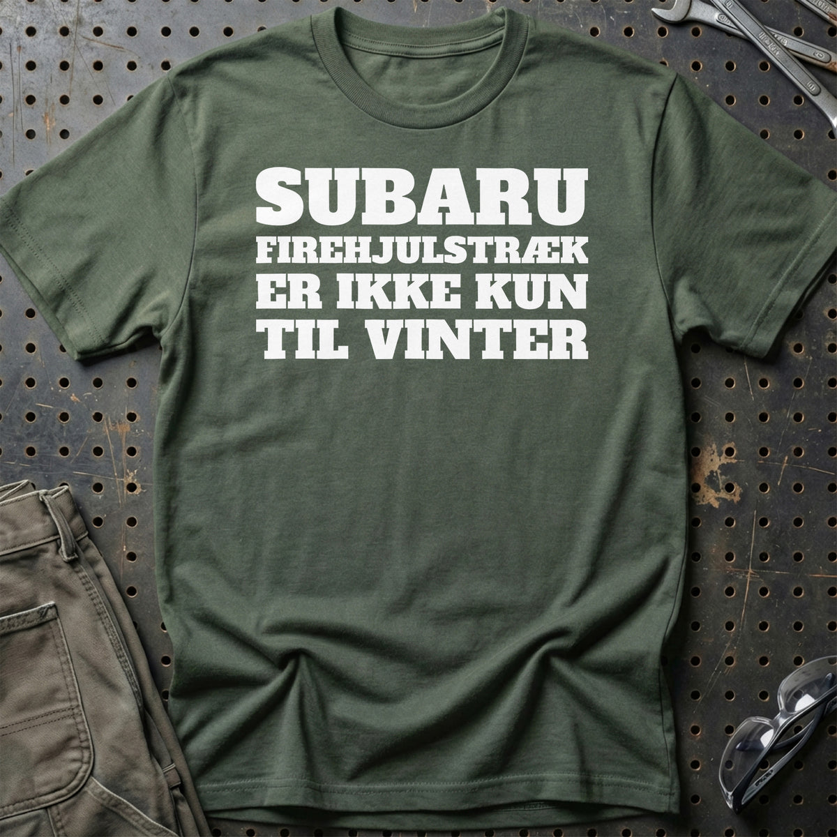 
Produktbillede af Subaru – Firehjulstræk Er Ikke Kun Til Vinter T-Shirt