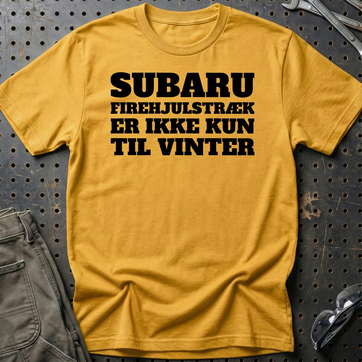 
Produktbillede af Subaru – Firehjulstræk Er Ikke Kun Til Vinter T-Shirt