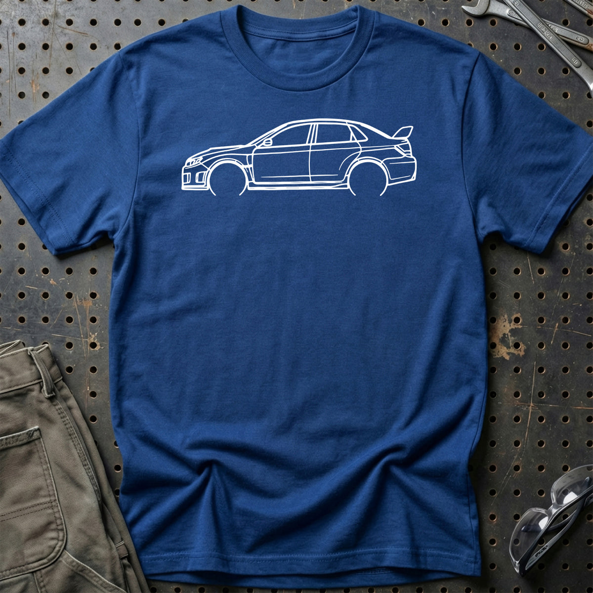 
Produktbillede af Subaru Impreza WRX STI 2004 Outline T-Shirt