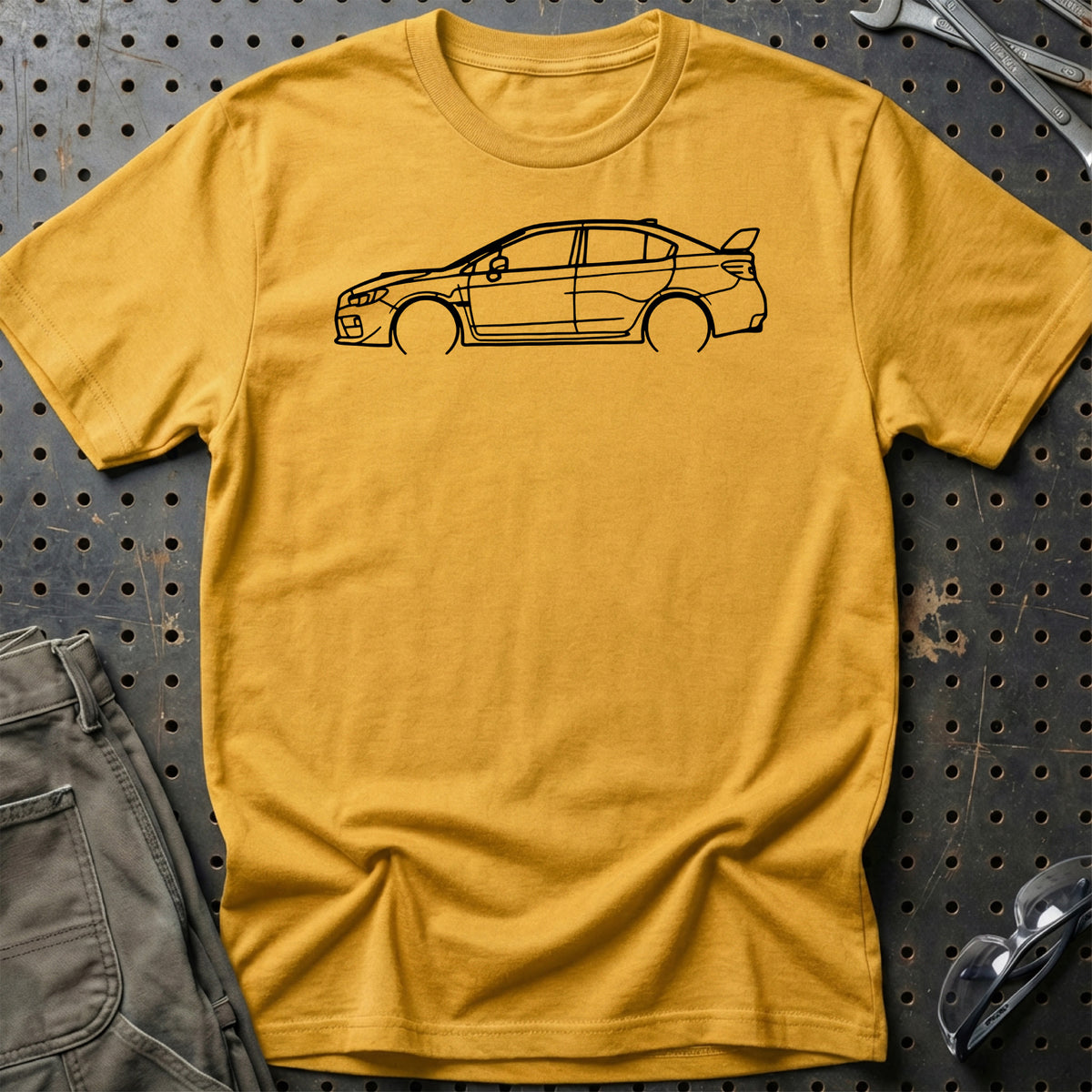 
Produktbillede af Subaru Impreza WRX STI 2015 Outline T-Shirt