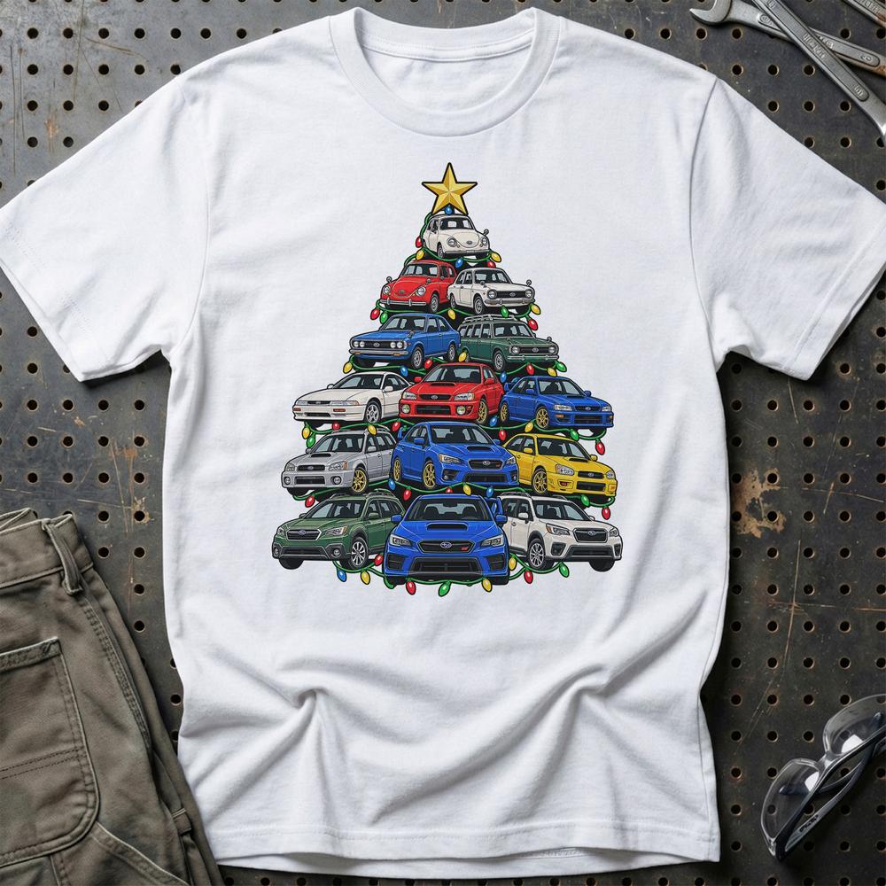 
Produktbillede af Subaru Juletræ T-Shirt