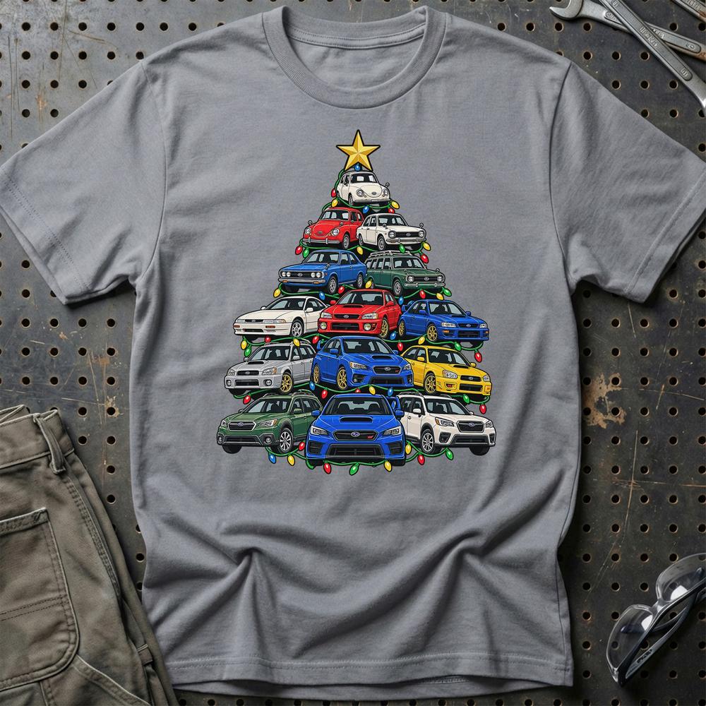 
Produktbillede af Subaru Juletræ T-Shirt