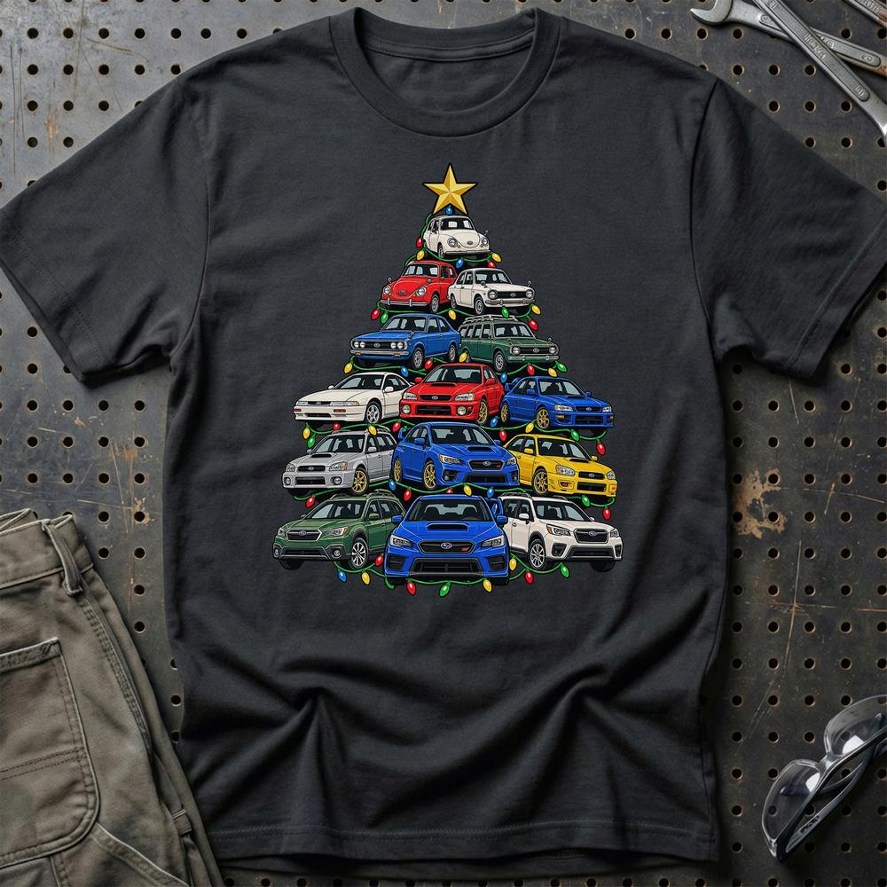 
Produktbillede af Subaru Juletræ T-Shirt