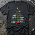 
Sunbeam Juletræ Christmas Tree Unisex T-Shirt – Sort – print foran