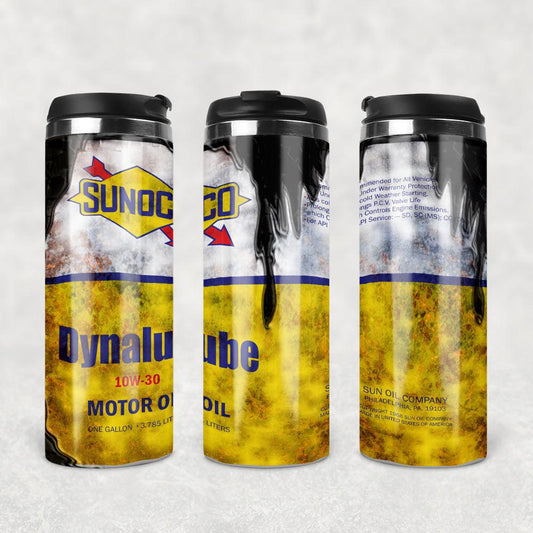 Sunoco Motor Oil Termokrus Tumbler Rustfrit Stål-Krus-Motorolie-Garage Culture Shop- garage - man cave - merchandise
