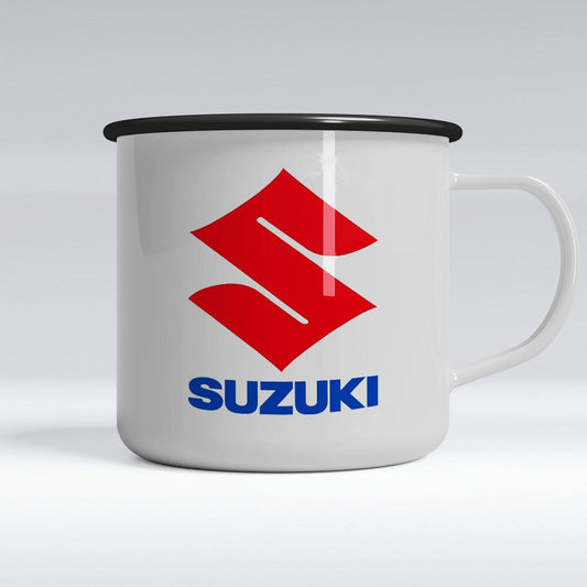 Suzuki Emaljekrus-Krus-Suzuki-Garage Culture Shop- garage - man cave - merchandise