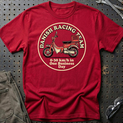 Suzuki FZ50 Danish Racing Team - Unisex T-Shirt-Beklædning-Suzuki-Rød-S-Garage Culture Shop- garage - man cave - merchandise