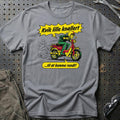 Suzuki FZ50 Kvik Lille Knallert T-Shirt-Beklædning-Suzuki-Grå Sport-S-Garage Culture Shop- garage - man cave - merchandise