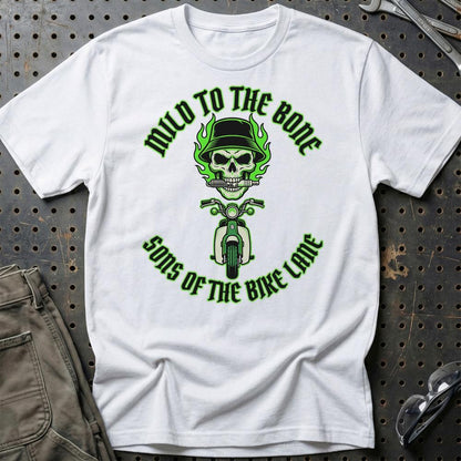Suzuki FZ50 Sons of the Bike Lane - Unisex T-Shirt-Beklædning-Suzuki-Hvid-S-Garage Culture Shop- garage - man cave - merchandise