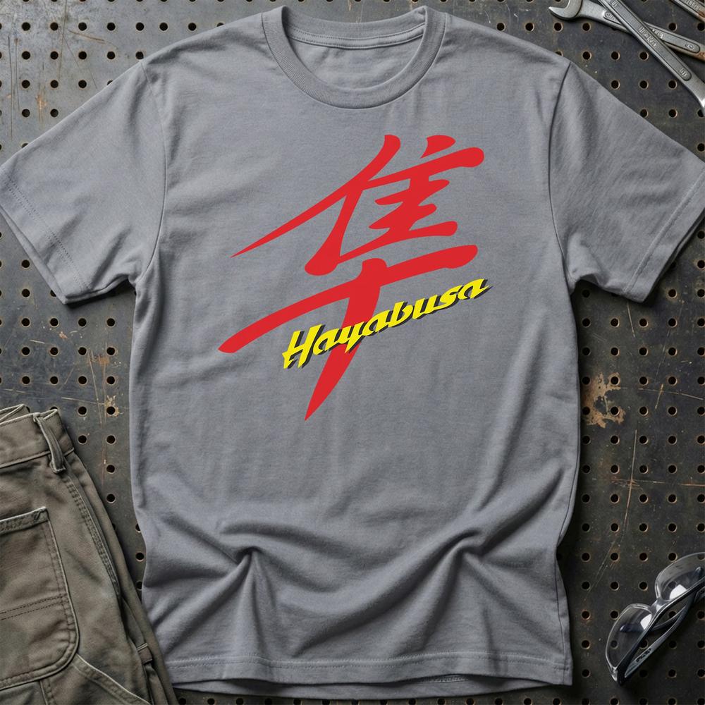 Suzuki Hayabusa T-Shirt-Beklædning-Suzuki-Grå Sport-S-Garage Culture Shop- garage - man cave - merchandise