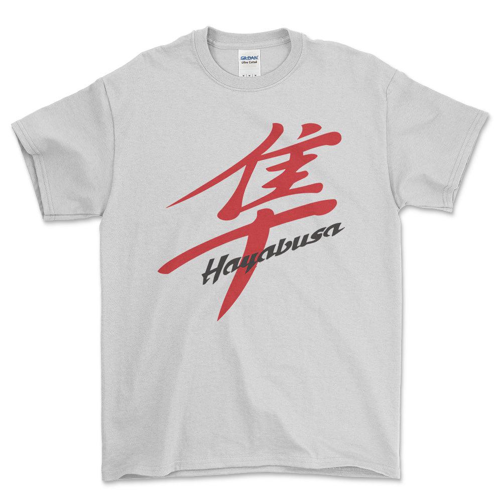Suzuki Hayabusa Unisex T-Shirt , Bomuld-Beklædning-Suzuki-Hvid-S-Garage Culture Shop- garage - man cave - merchandise