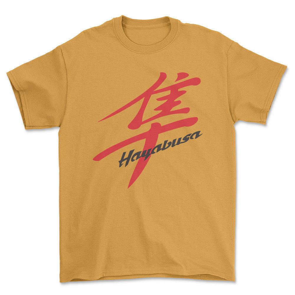 Suzuki Hayabusa Unisex T-Shirt , Bomuld-Beklædning-Suzuki-Guld-S-Garage Culture Shop- garage - man cave - merchandise