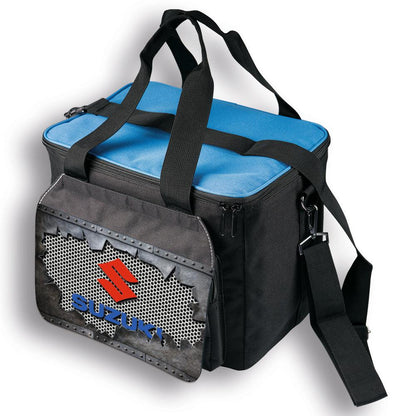 Suzuki - Køletaske Til 24 Dåser-cooler-Suzuki-Garage Culture Shop- garage - man cave - merchandise