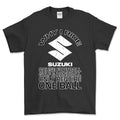 Suzuki Why I Ride Suzuki T-Shirt-Beklædning-Suzuki-Sort-S-Garage Culture Shop- garage - man cave - merchandise