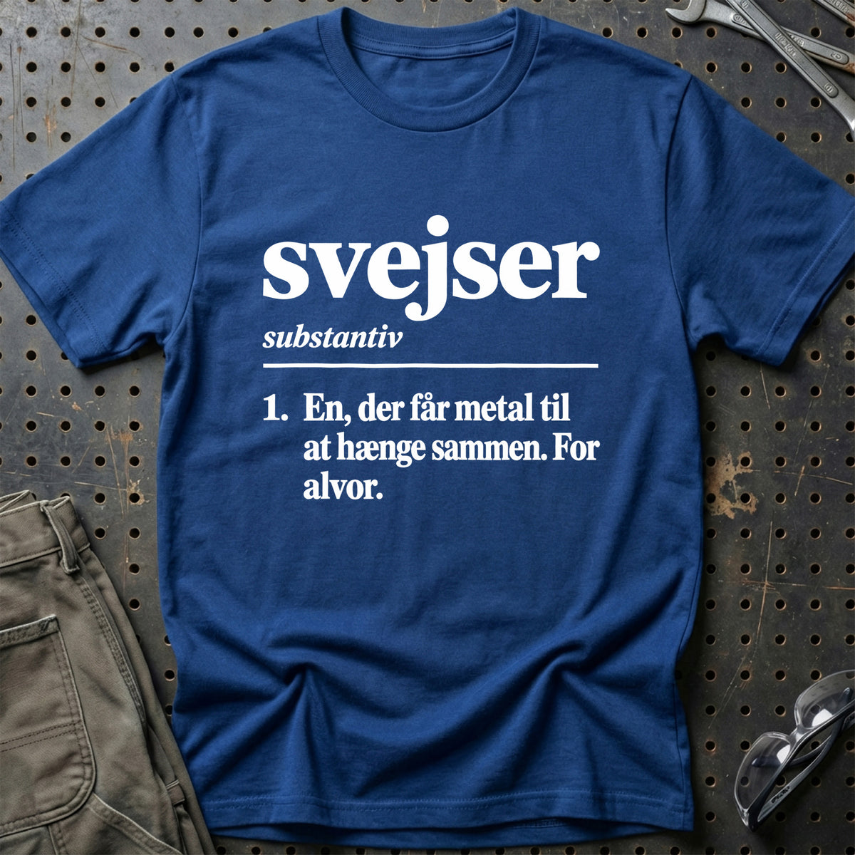 
Svejser – Definition T-Shirt – Blå Royal