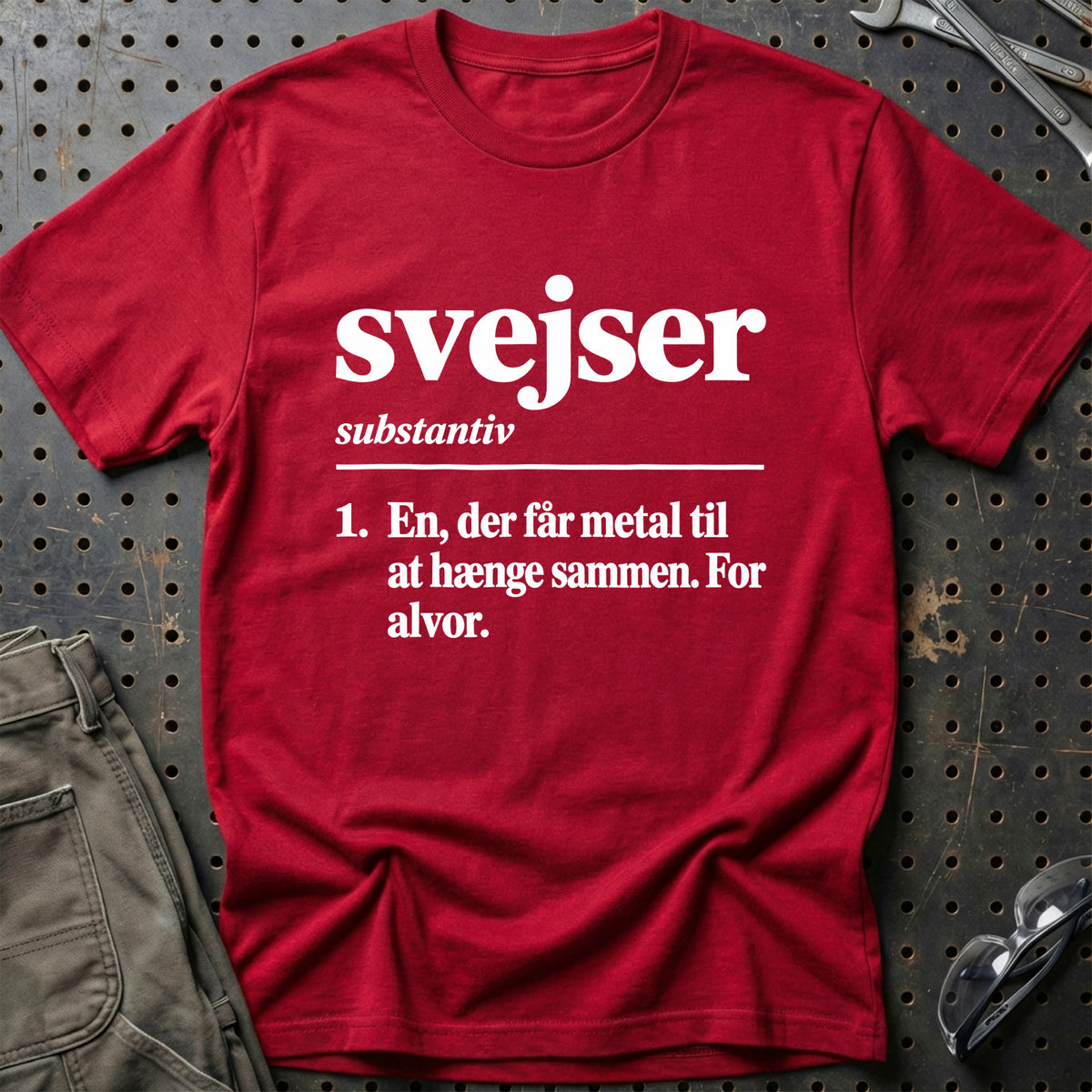 
Svejser – Definition T-Shirt – Rød