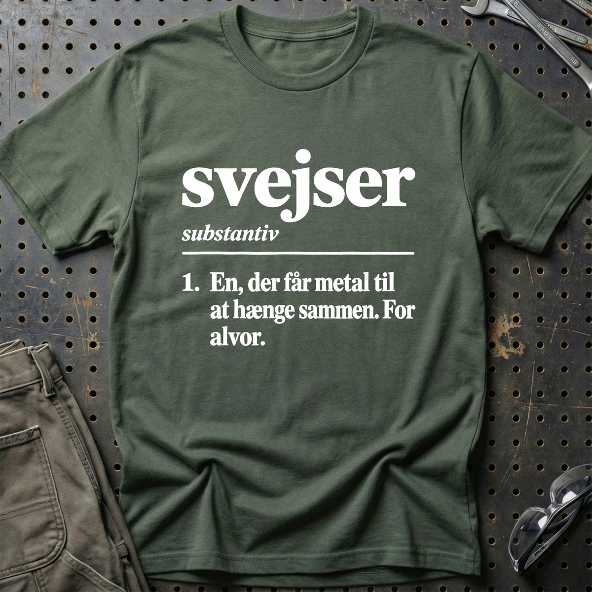 
Svejser – Definition T-Shirt – Grøn Militær