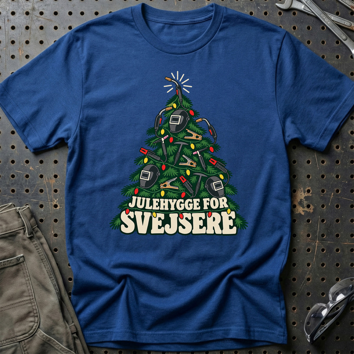 
Svejser – Julehygge – Unisex T-Shirt – Blå Royal