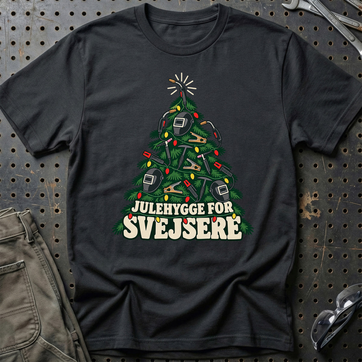 
Svejser – Julehygge – Unisex T-Shirt – Sort