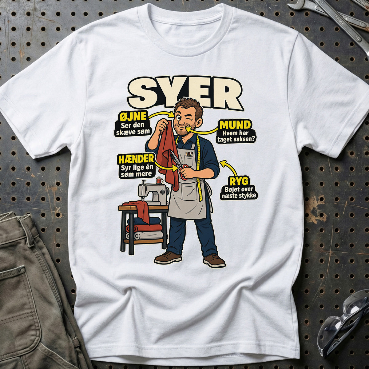 
Produktbillede af Syer – Anatomi T-Shirt