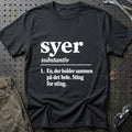 
Syer – Definition T-Shirt – Sort