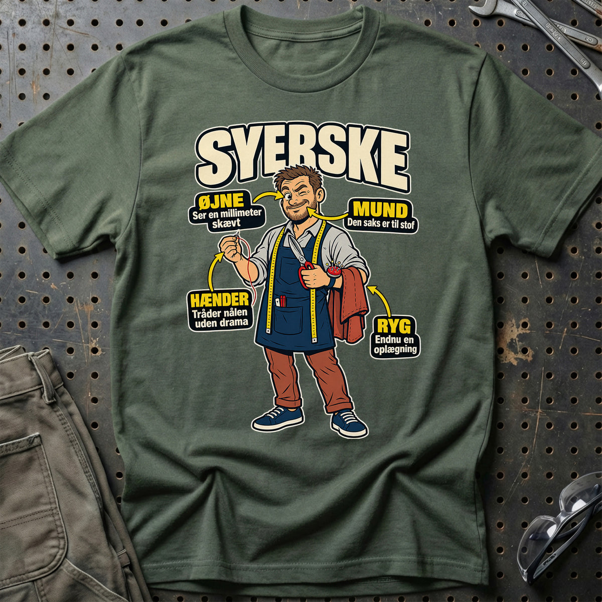 
Produktbillede af Syerske – Anatomi T-Shirt