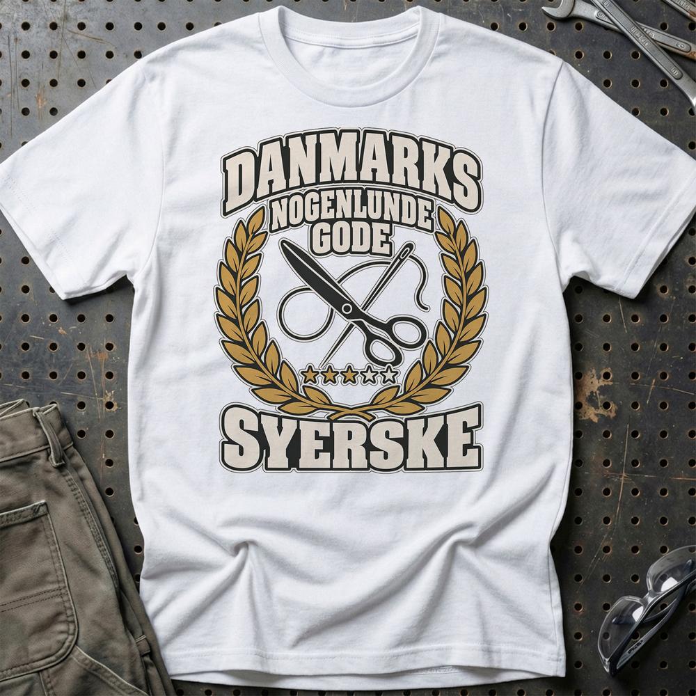 
Produktbillede af Syerske – Danmarks Nogenlunde Gode T-Shirt