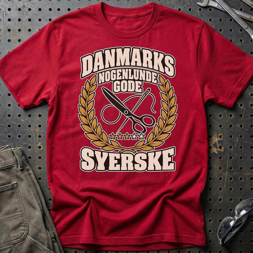 
Produktbillede af Syerske – Danmarks Nogenlunde Gode T-Shirt