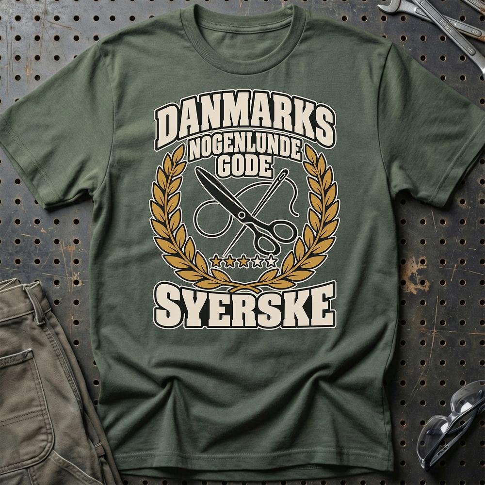 
Produktbillede af Syerske – Danmarks Nogenlunde Gode T-Shirt