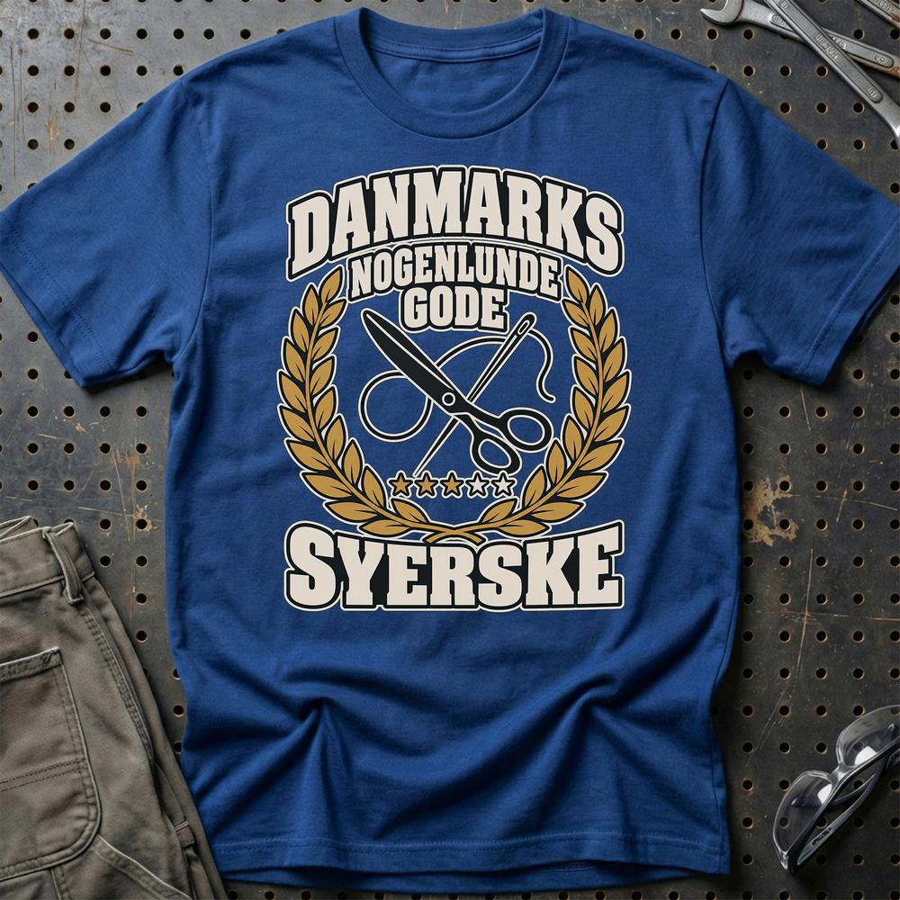 
Produktbillede af Syerske – Danmarks Nogenlunde Gode T-Shirt
