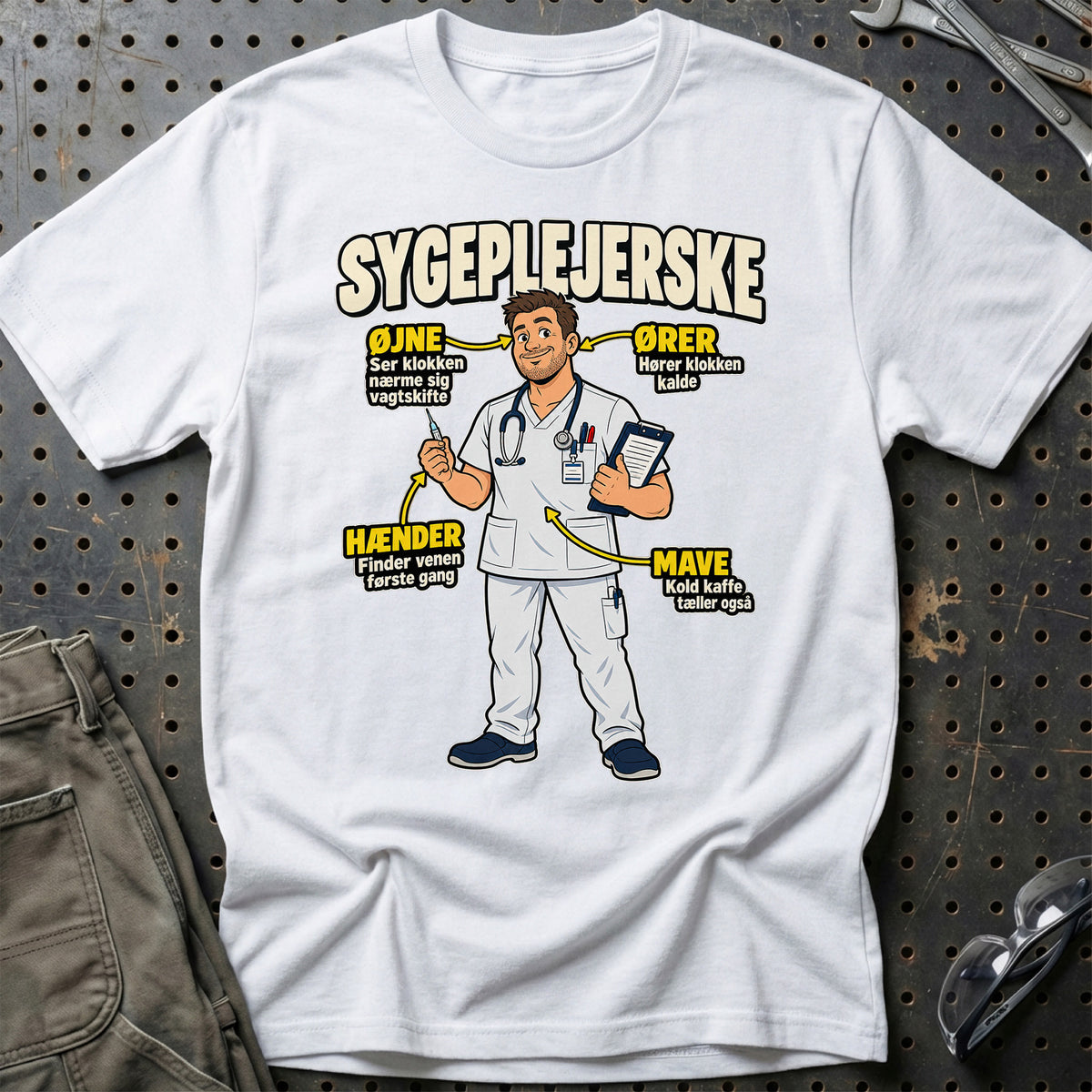 
Produktbillede af Sygeplejerske – Anatomi T-Shirt