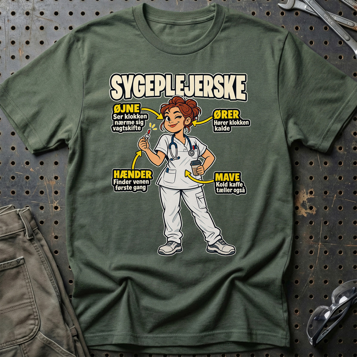
Produktbillede af Sygeplejerske – Anatomi T-Shirt