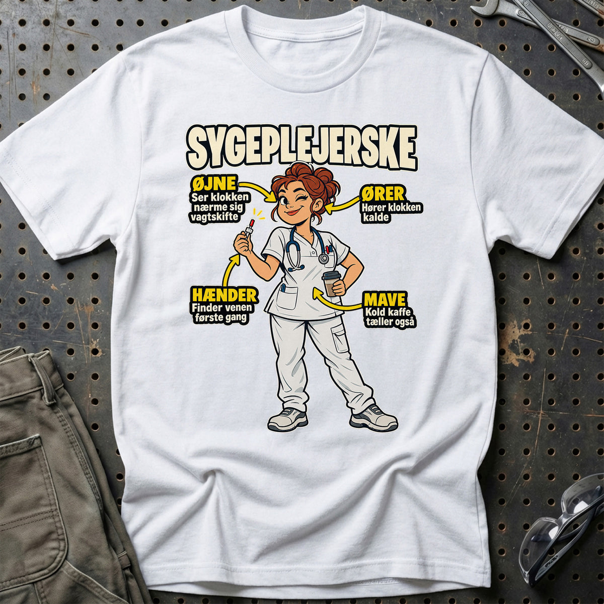 
Produktbillede af Sygeplejerske – Anatomi T-Shirt
