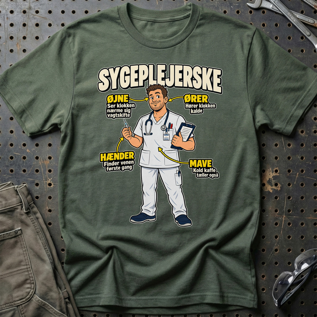 
Produktbillede af Sygeplejerske – Anatomi T-Shirt