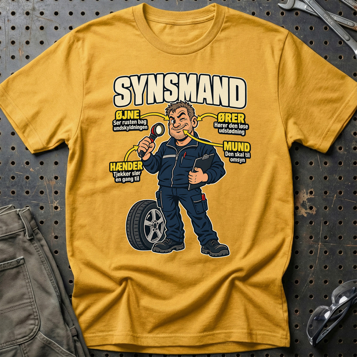 
Produktbillede af Synsmand – Anatomi T-Shirt