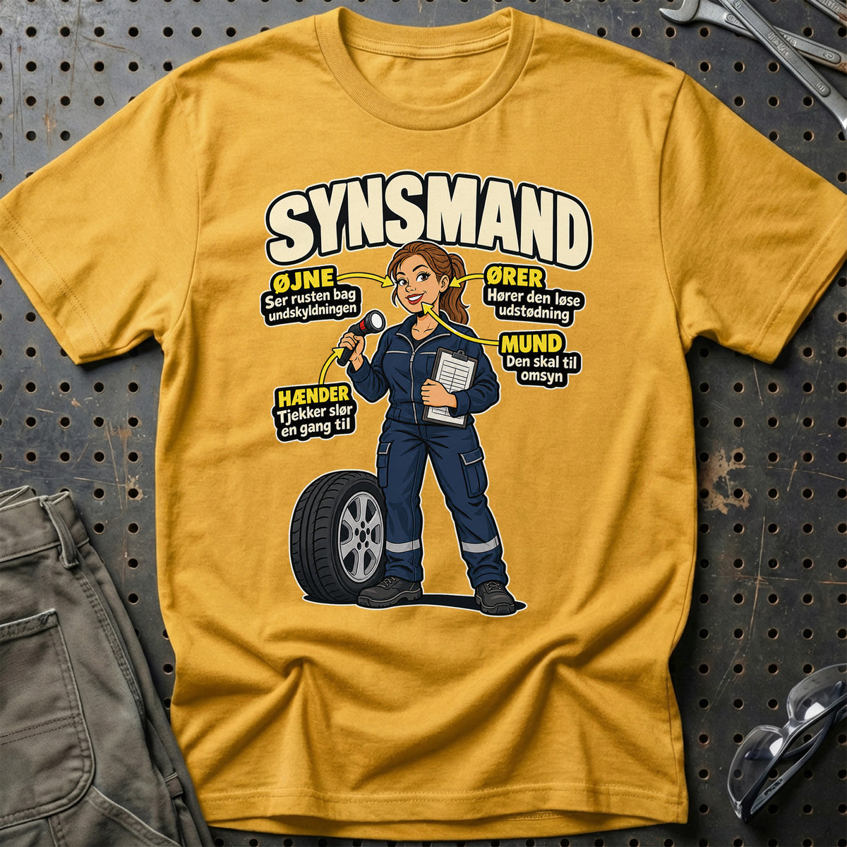 
Produktbillede af Synsmand – Anatomi T-Shirt
