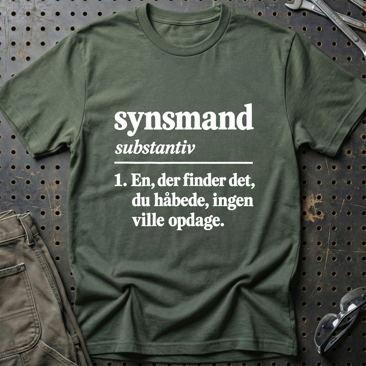 
Synsmand – Definition T-Shirt – Grøn Militær
