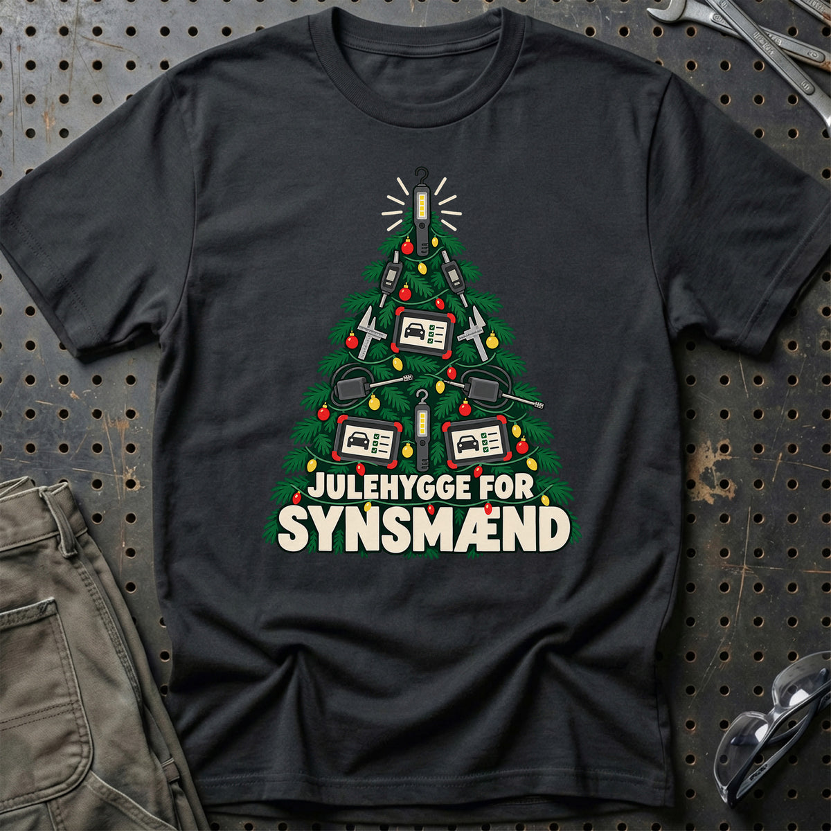 
Synsmand – Julehygge – Unisex T-Shirt – Sort