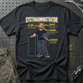 Systemadministrator – Anatomi T-Shirt – Sort