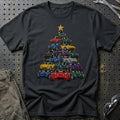 TVR Juletræ T-Shirt-Beklædning-TVR-Sort-S-Garage Culture Shop- garage - man cave - merchandise